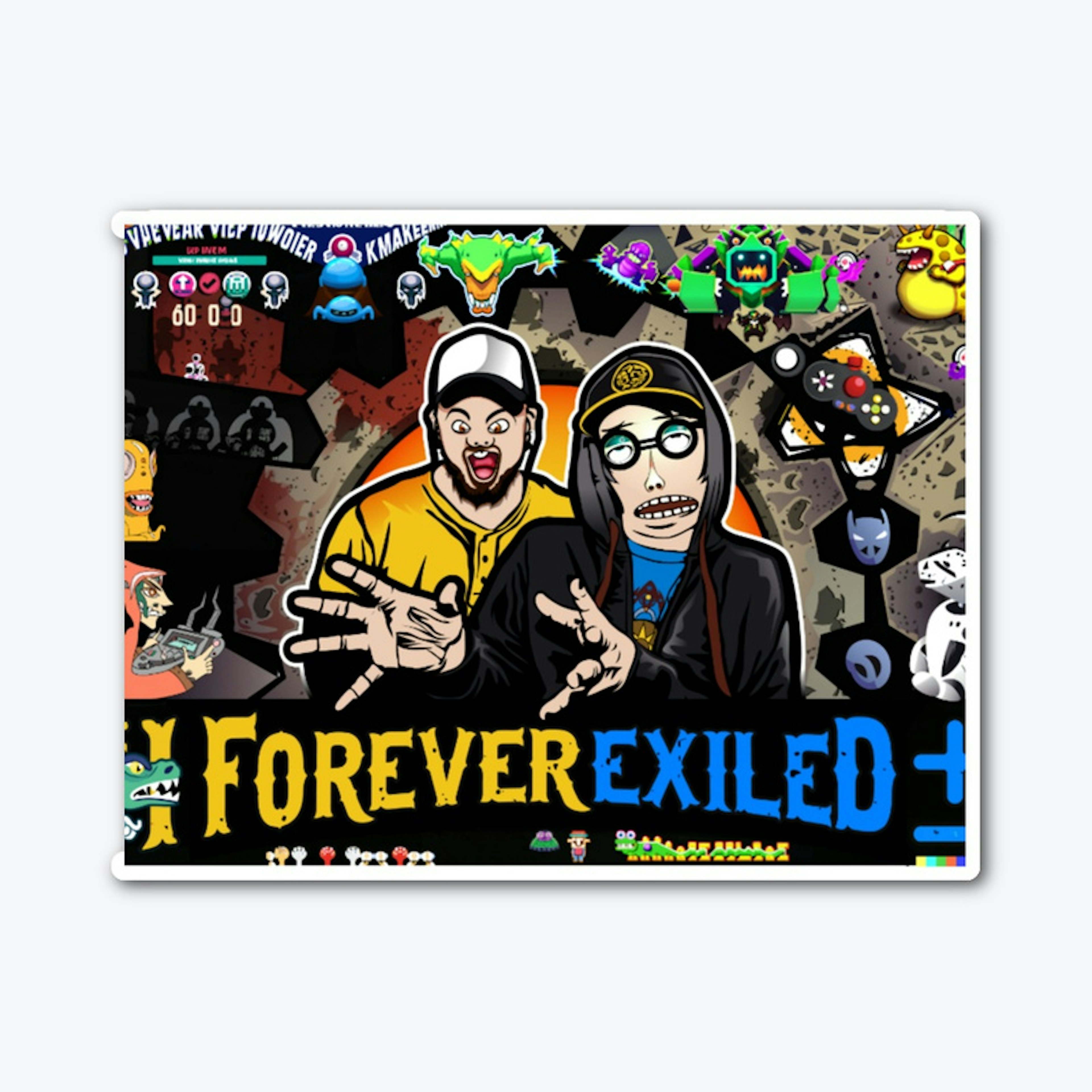 Forever Exiled via AI (terrifying)